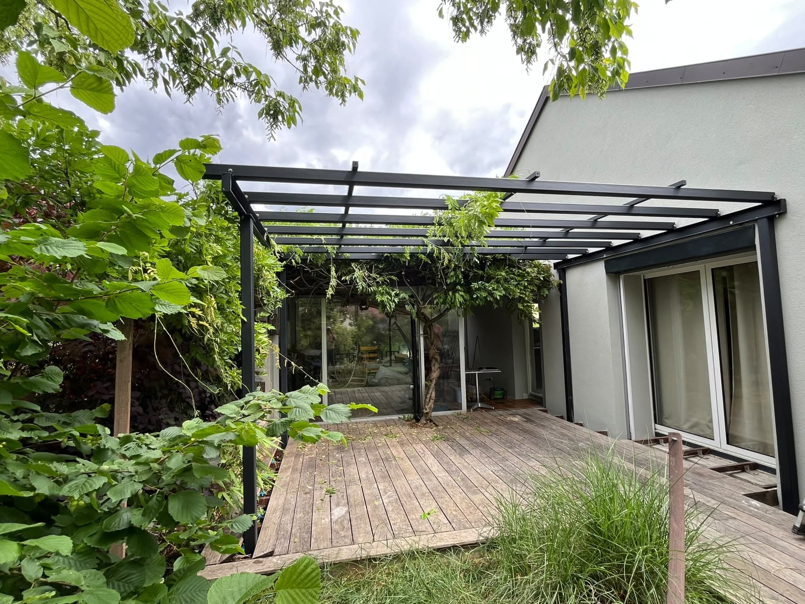 AUVENT_66_SELESTAT_BAS RHIN_ALSACE | Metallerie Schuhpaint Auvent & pergola acier Sélestat 3