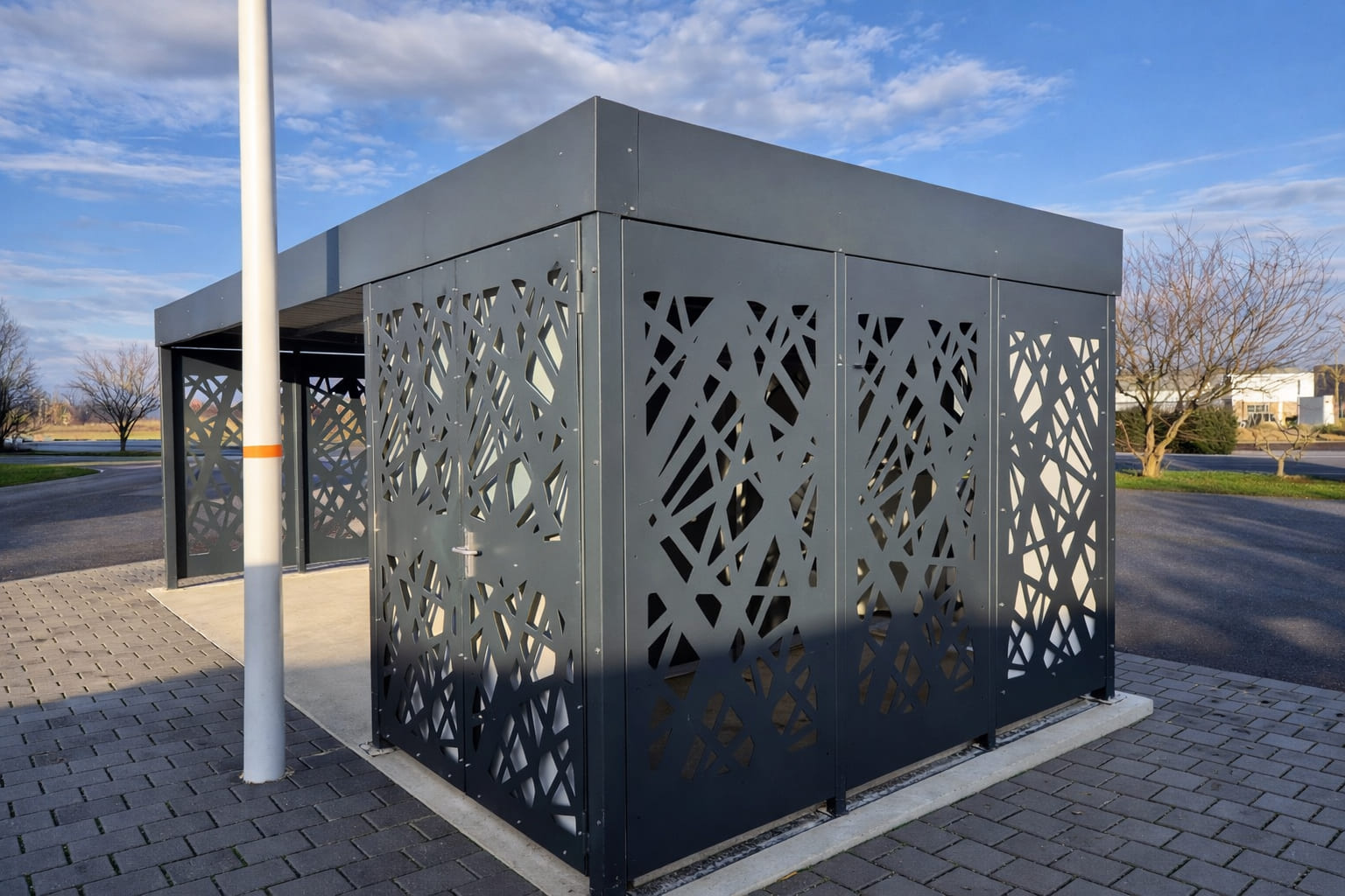 CARPORT_23_MARCKOLSHEIM_BAS RHIN_ALSACE | Metallerie Schuhpaint Carport métallique Ribeauville 1