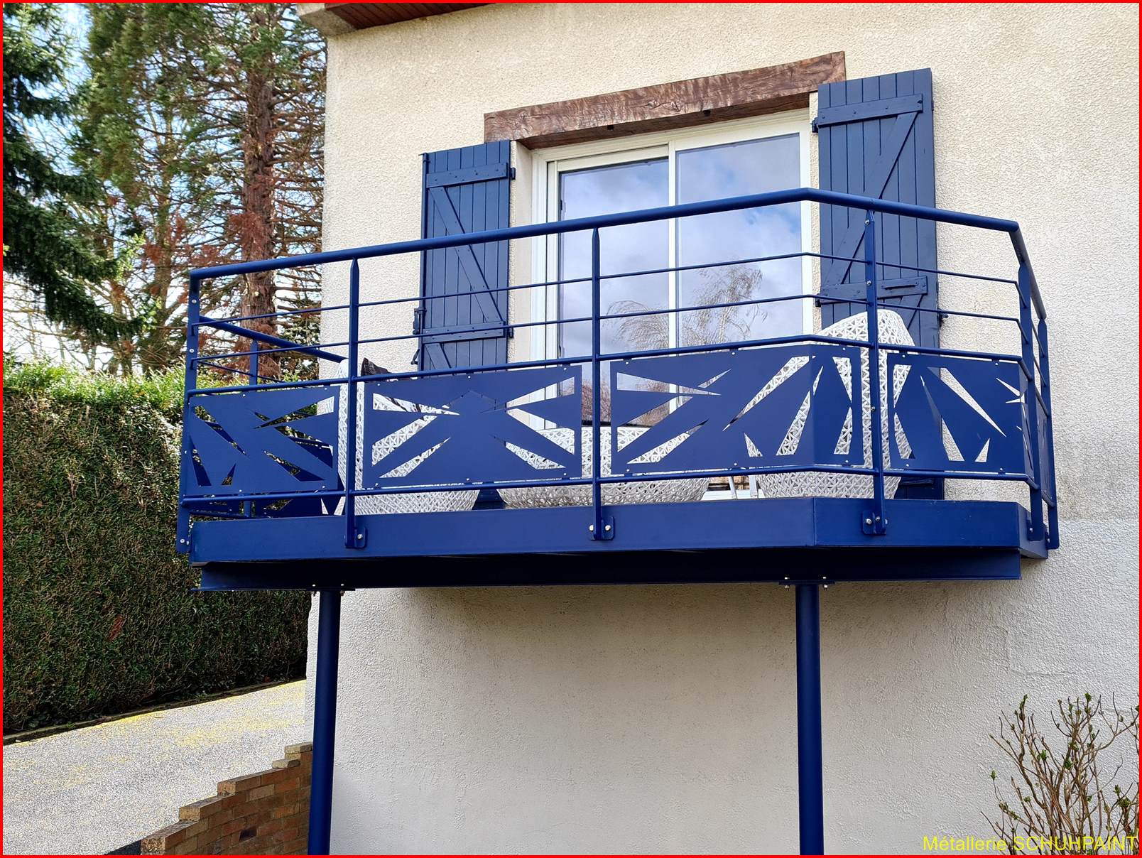 MEUNIER FINIS SOL 8 | Metallerie Schuhpaint Terrasse sur pilotis 2021 Obernai 113