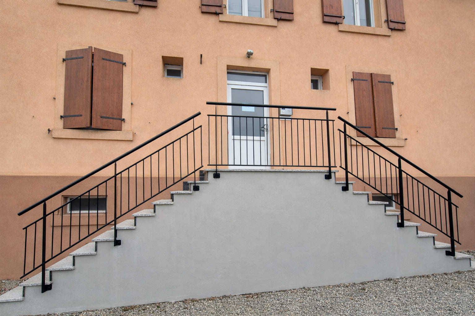RAMPE ESCALIER_128_ELSENHEIM_BAS RHIN_ALSACE | Metallerie Schuhpaint Rampe & main courante personnalisée Barr 3