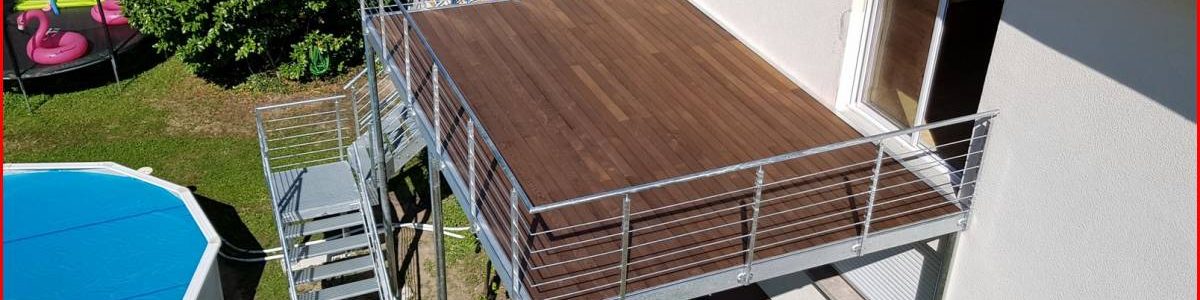 Revêtement terrasse métallique Ribeauville 56