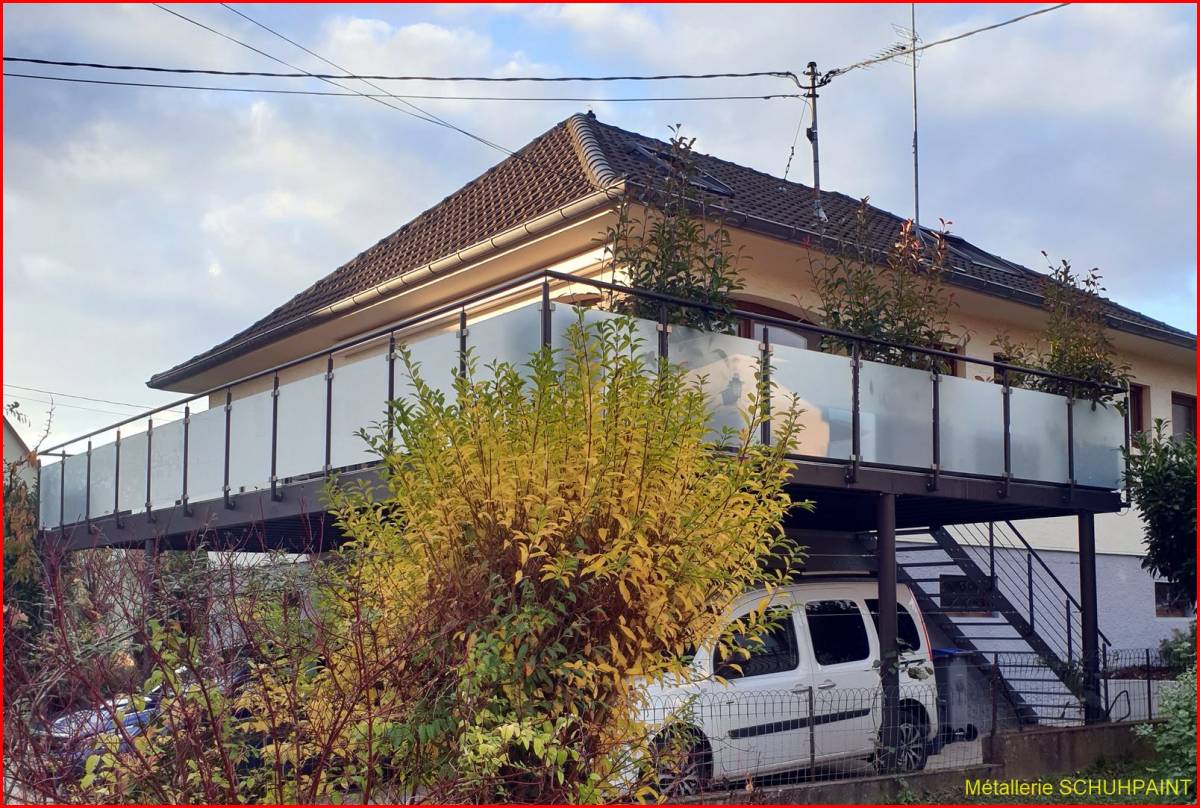 TERRASSE SUR PILOTIS 270 | Metallerie Schuhpaint Terrasse sur pilotis 2016/2020 Obernai 112