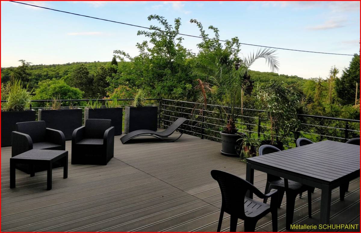 TERRASSE SUR PILOTIS 286 | Metallerie Schuhpaint Terrasse sur pilotis 2016/2020 Erstein 95
