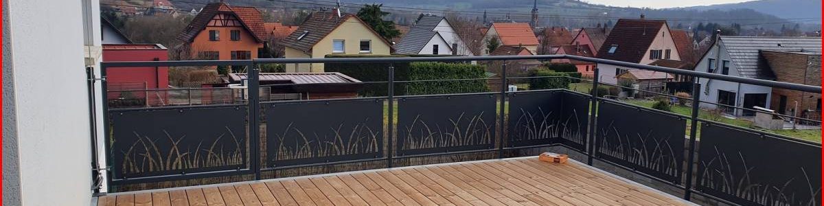 Revêtement terrasse métallique Benfeld 41