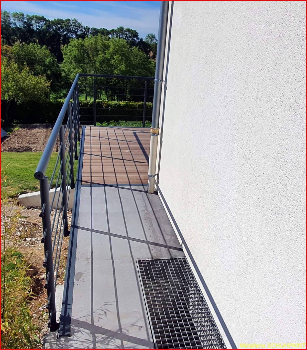 TERRASSE SUR PILOTIS 348 | Metallerie Schuhpaint Terrasse sur pilotis 2016/2020 Obernai 40
