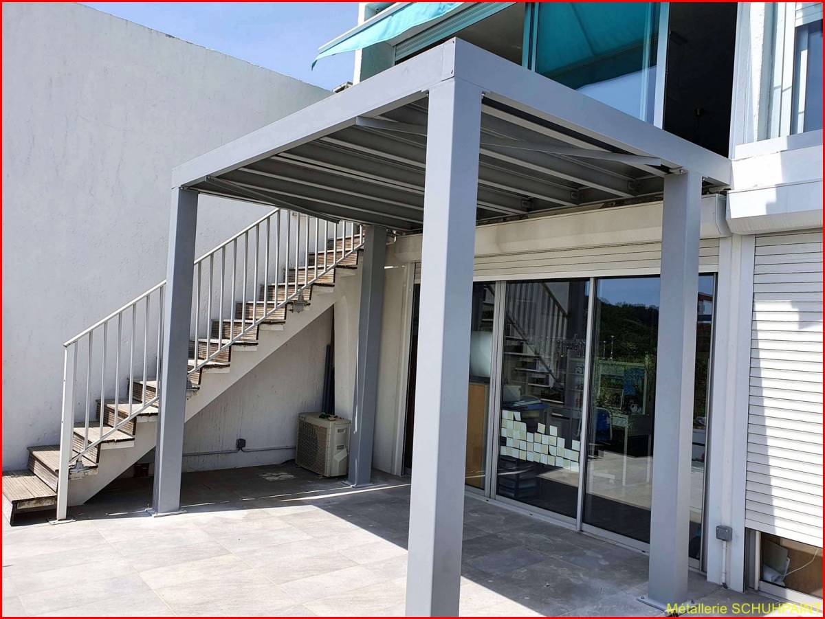 TERRASSE SUR PILOTIS 356 | Metallerie Schuhpaint Terrasse sur pilotis 2016/2020 Benfeld 54