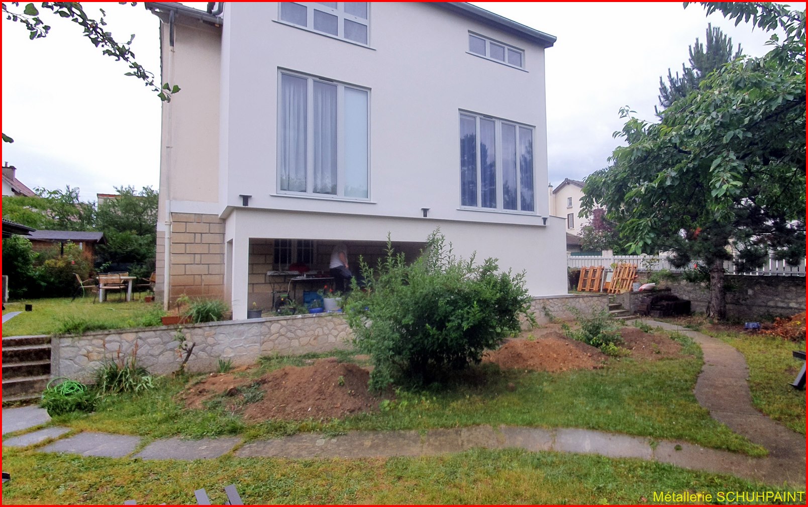 TERRASSE SUR PILOTIS 362 | Metallerie Schuhpaint Terrasse sur pilotis 2016/2020 Obernai 28