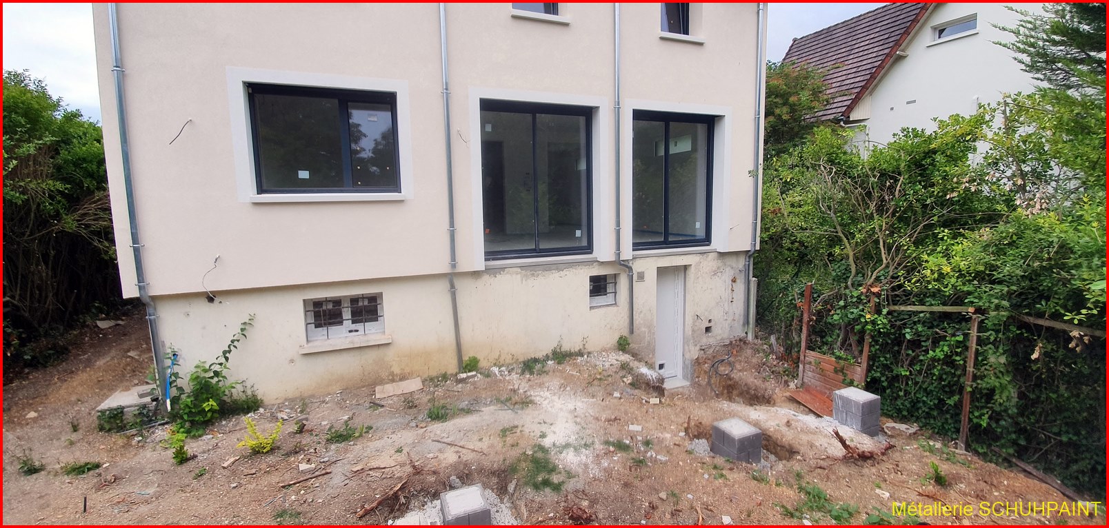 TERRASSE SUR PILOTIS 380 | Metallerie Schuhpaint Terrasse sur pilotis 2016/2020 Benfeld 6