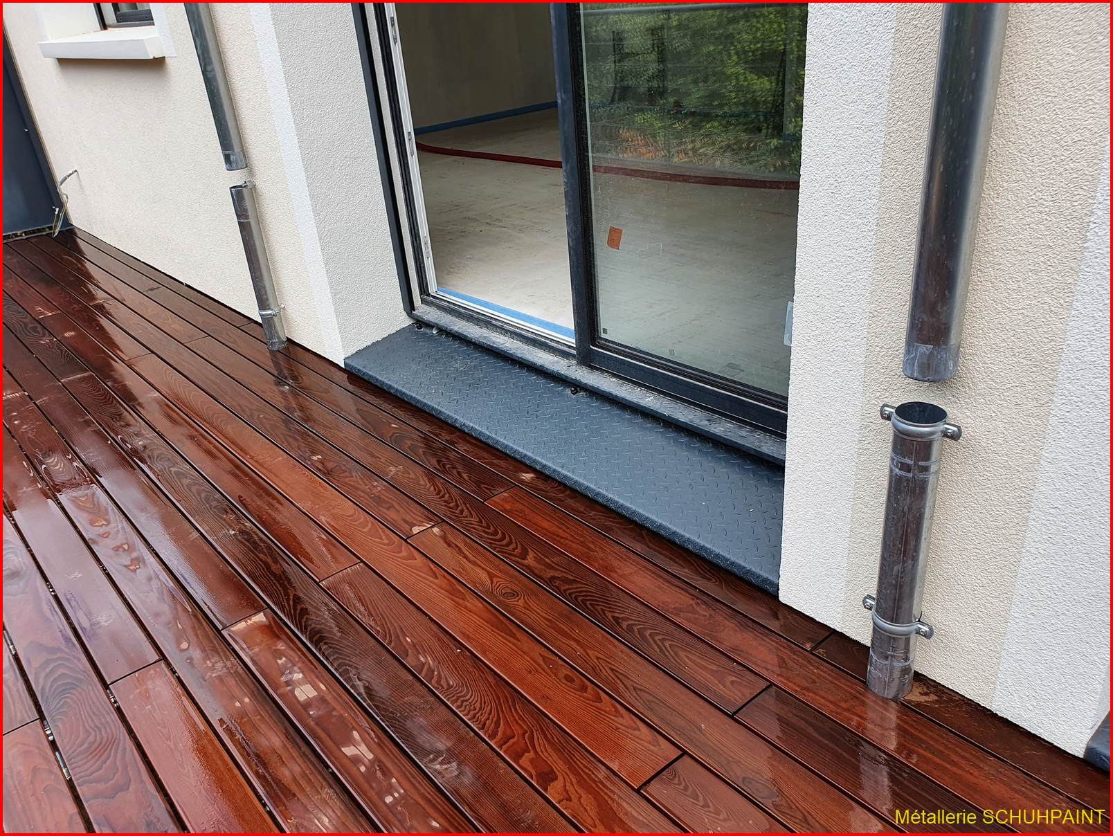 TERRASSE SUR PILOTIS 386 | Metallerie Schuhpaint Terrasse sur pilotis 2016/2020 Colmar 10