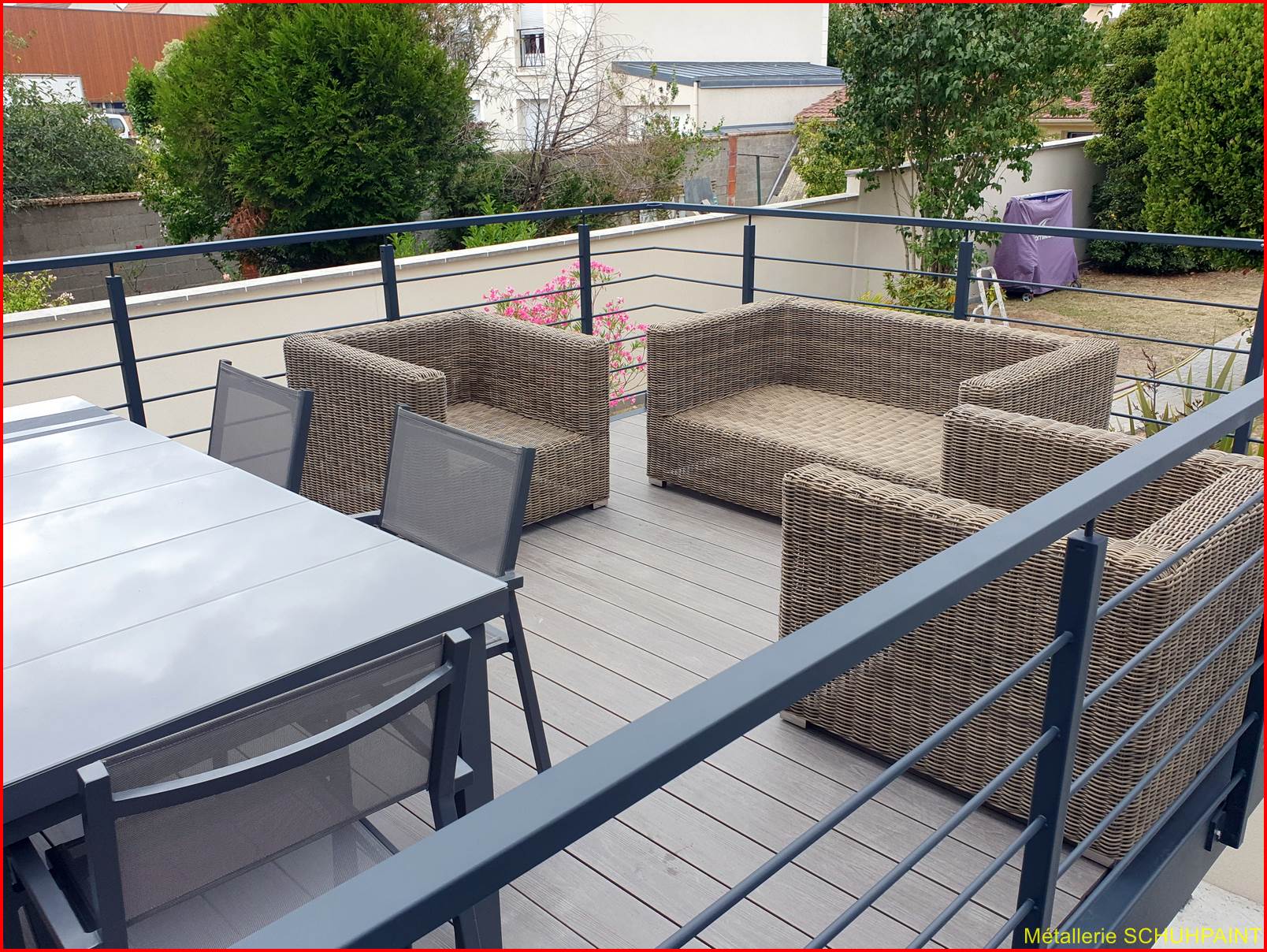 TERRASSE SUR PILOTIS 392 | Metallerie Schuhpaint Terrasse sur pilotis 2021 Wintzenheim 206