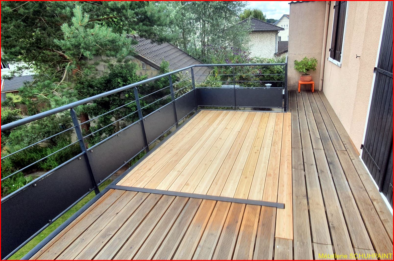 TERRASSE SUR PILOTIS 397 | Metallerie Schuhpaint Terrasse sur pilotis 2021 Horbourg-Wihr 201