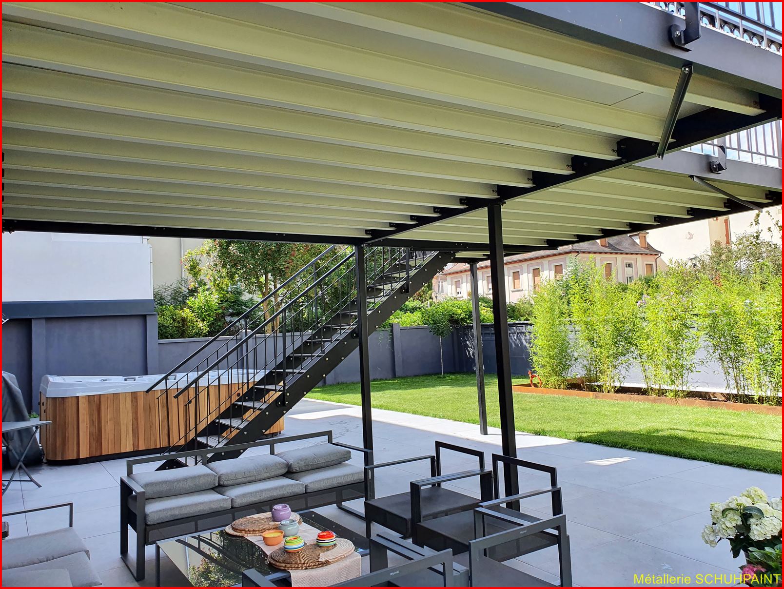 TERRASSE SUR PILOTIS 405 | Metallerie Schuhpaint Terrasse sur pilotis 2021 Benfeld 193