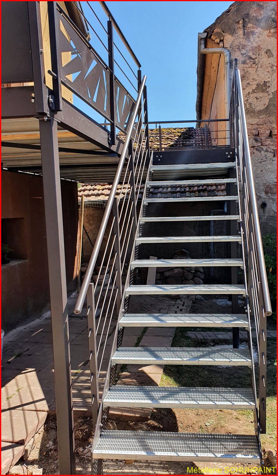 TERRASSE SUR PILOTIS 408 | Metallerie Schuhpaint Terrasse sur pilotis 2021 Sélestat 195