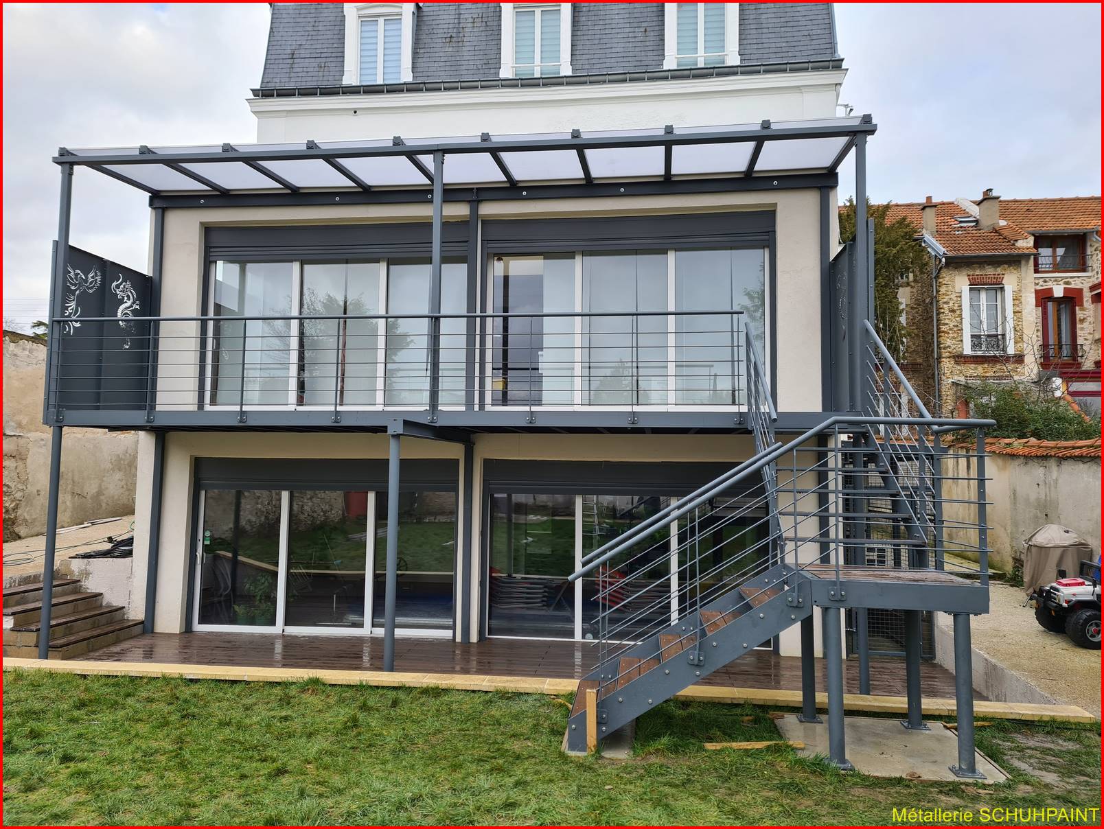 TERRASSE SUR PILOTIS 456 | Metallerie Schuhpaint Terrasse sur pilotis 2021 Erstein 139