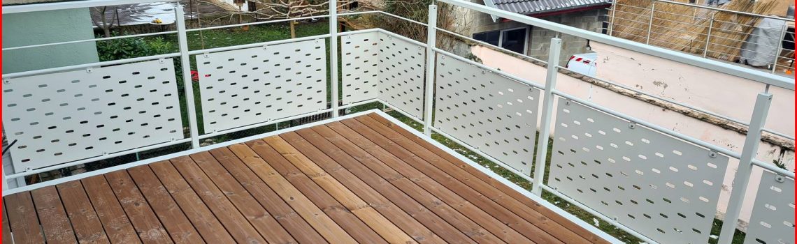 Revêtement terrasse métallique Sélestat 36