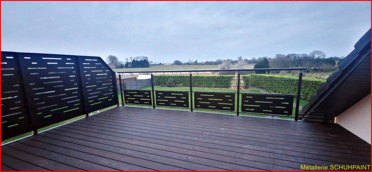 TERRASSE SUR PILOTIS_1017_ZUTKERQUE_PAS DE CALAIS_HAUTS DE FRANCE | Metallerie Schuhpaint NOS TERRASSES SUR PILOTIS DANS LES HAUTS-DE-FRANCE Wintzenheim 1