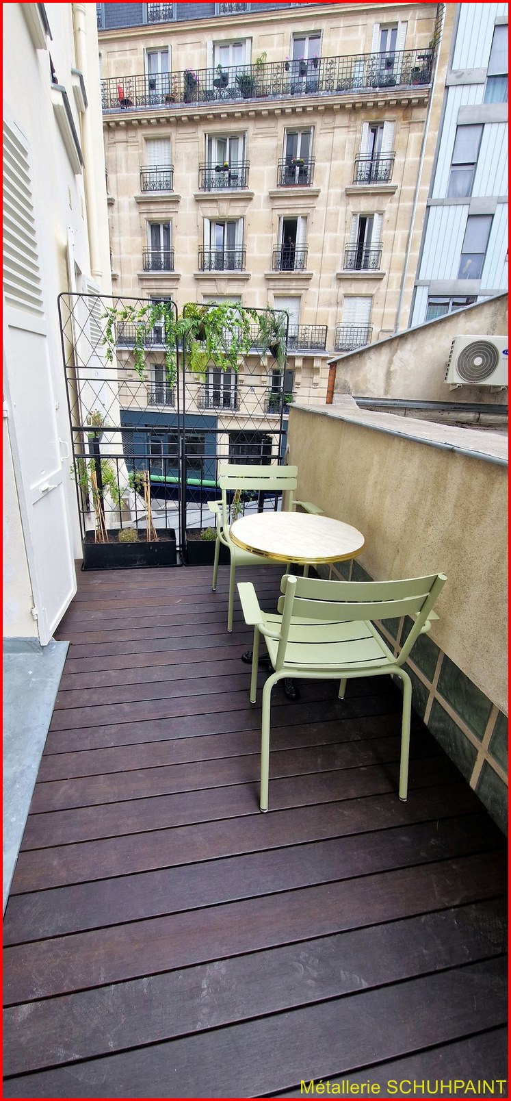 TERRASSE SUR PILOTIS_949_PARIS_ILE DE FRANCE | Metallerie Schuhpaint NOS TERRASSES SUR PILOTIS À PARIS ET SA GRANDE COURONNE Sainte-Marie-aux-Mines 1