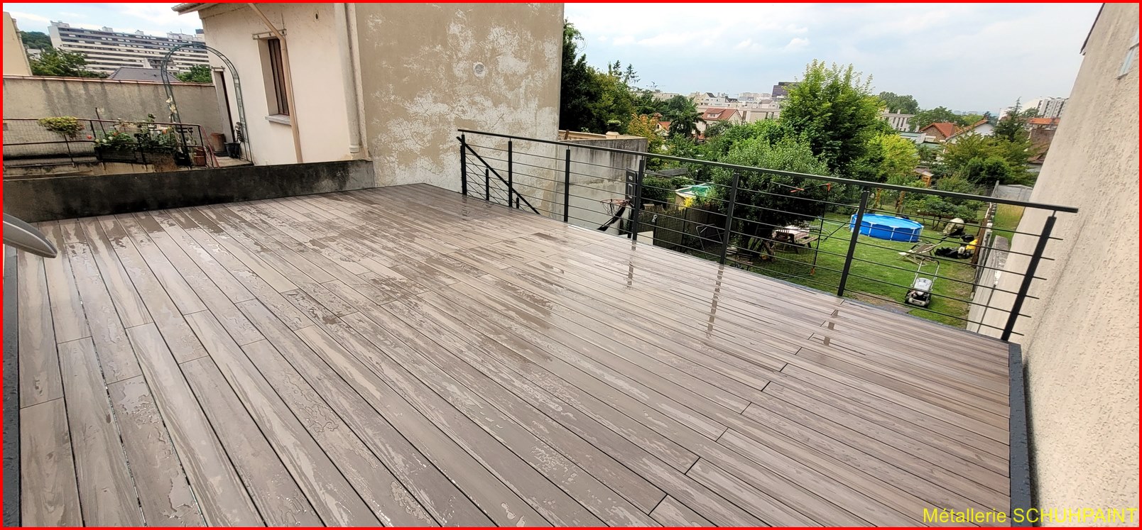 TERRASSE_SUR_PILOTIS_545 ROSNY SOUS BOIS_SEINE SAINT DENIS | Metallerie Schuhpaint Terrasse sur pilotis 2021 Ribeauville 60