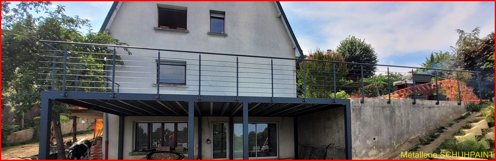 TERRASSE_SUR_PILOTIS_547 LOUVECIENNES_YVELINES | Metallerie Schuhpaint Terrasse sur pilotis 2021 Obernai 53
