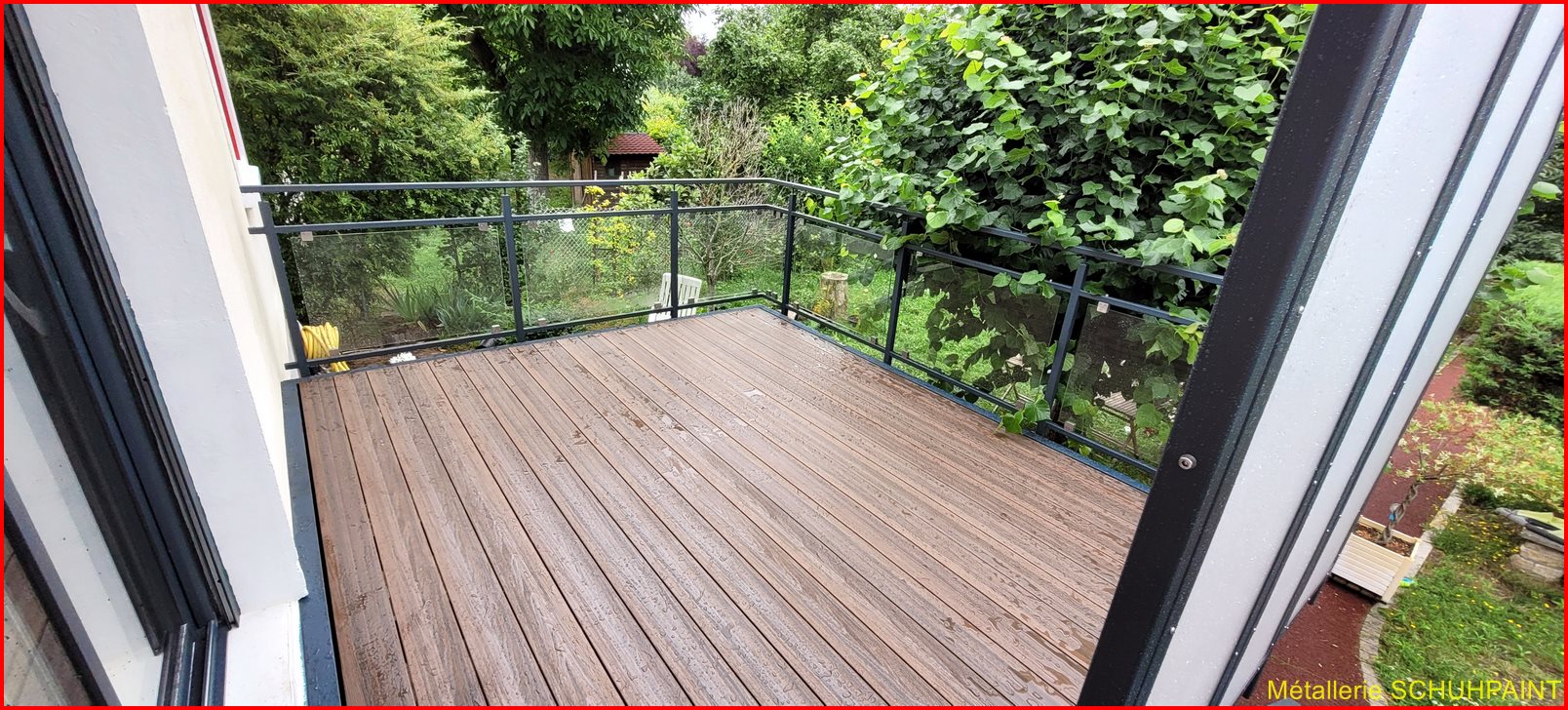 TERRASSE_SUR_PILOTIS_553 SARTROUVILLE_YVELINES | Metallerie Schuhpaint Terrasse sur pilotis 2021 Sélestat 51