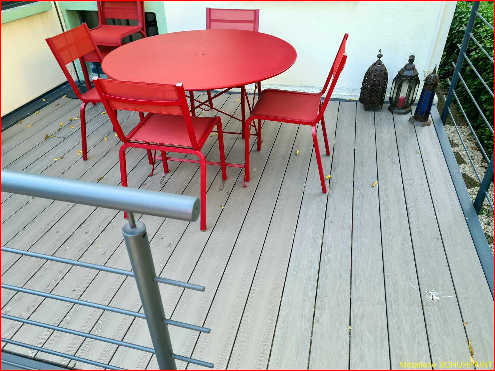 TERRASSE_SUR_PILOTIS_562 LA CELLE SAINT CLOUD_YVELINES_ÎLE DE FRANCE | Metallerie Schuhpaint Terrasse sur pilotis 2021 Munster 42
