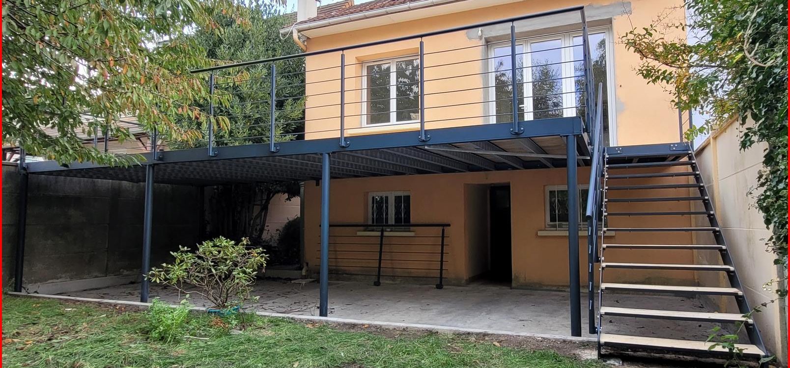 Qu&#8217;est-ce qu&#8217;une terrasse sur pilotis ? Munster