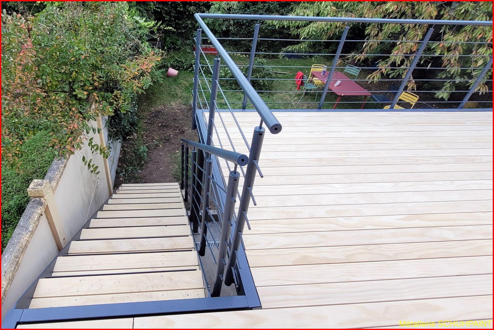 Terrasse sur pilotis 2021 Ribeauville