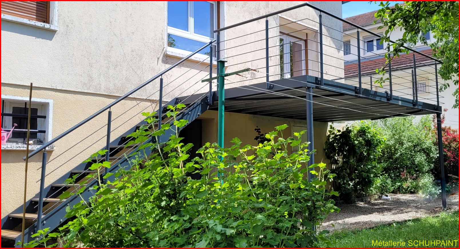 TERRASSE_SUR_PILOTIS_MONTBéLIARD_DOUBS 514 | Metallerie Schuhpaint Terrasse sur pilotis 2021 Obernai 89