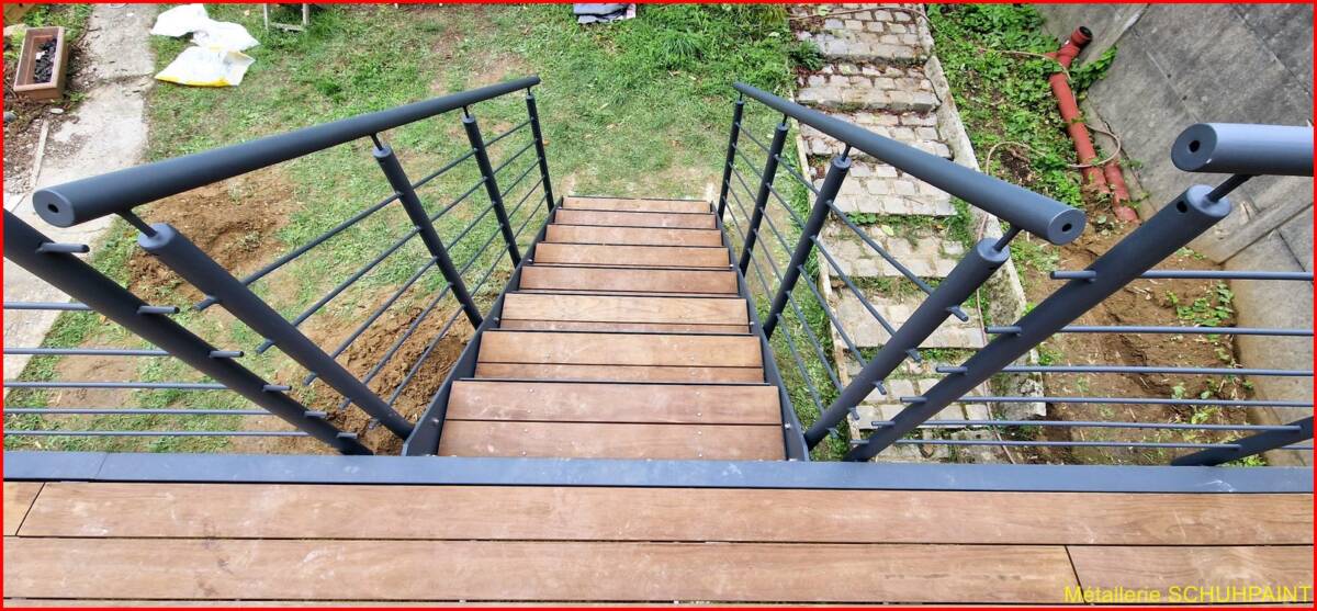 Escalier extérieur galvanisé Horbourg-Wihr 66