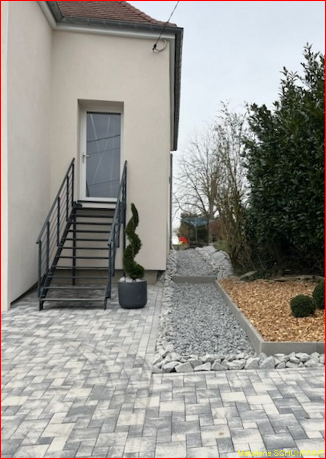 Escalier extérieur galvanisé Benfeld 4