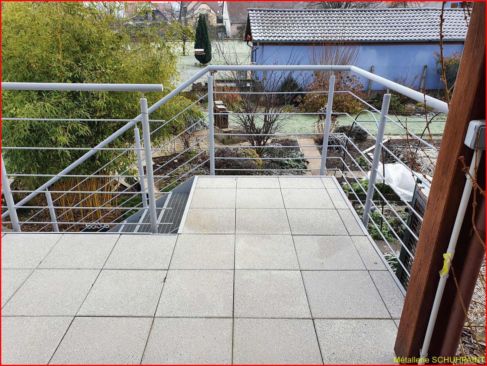 Escalier extérieur galvanisé Barr 103