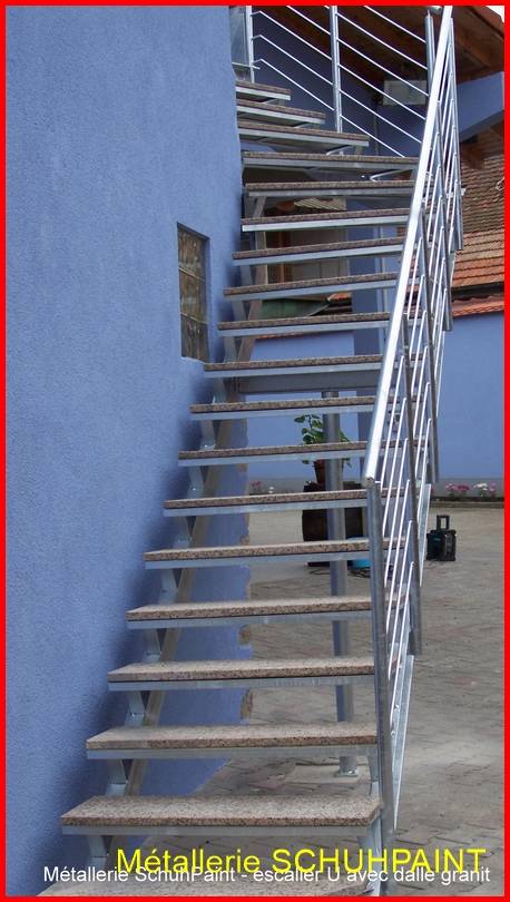Escalier extérieur galvanisé Colmar 267