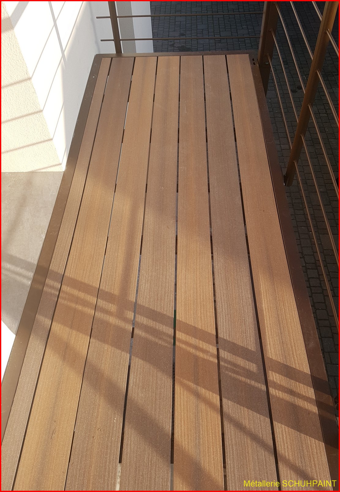 Escalier extérieur galvanisé Horbourg-Wihr 222