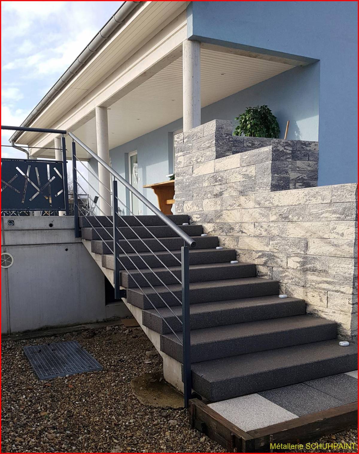 Rampe d&#8217;escalier Sélestat 85