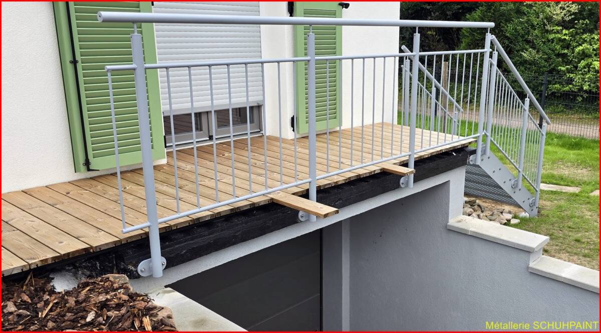 Terrasse sur pilotis 2016/2020 Horbourg-Wihr