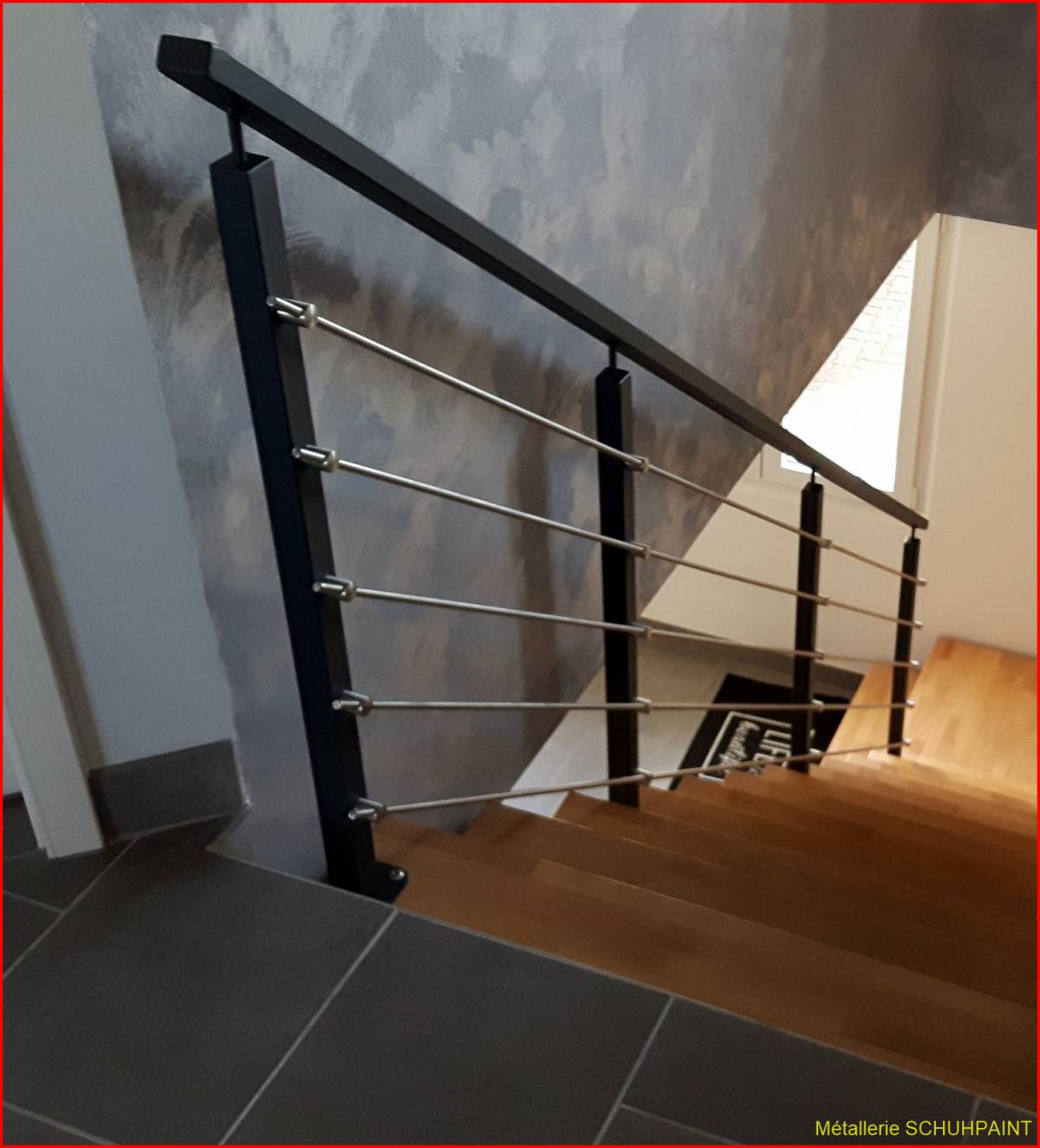 Rampe d&#8217;escalier Munster 92