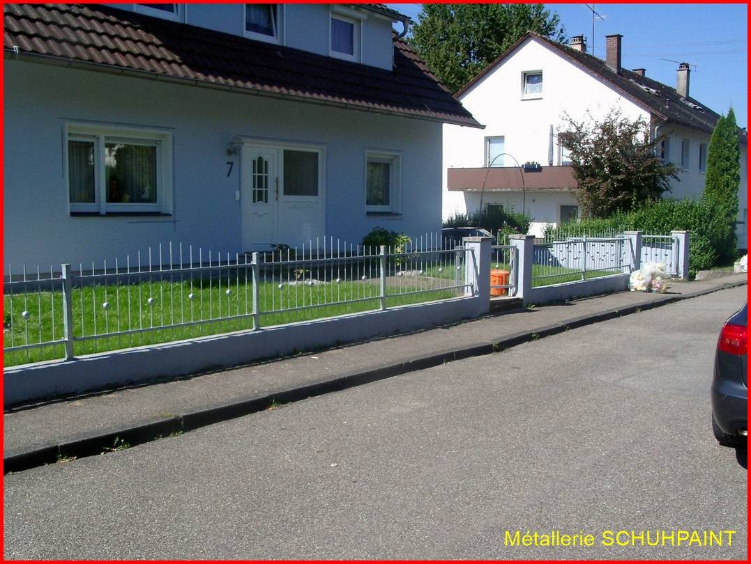 Portails et cloture exterieur Wintzenheim 34