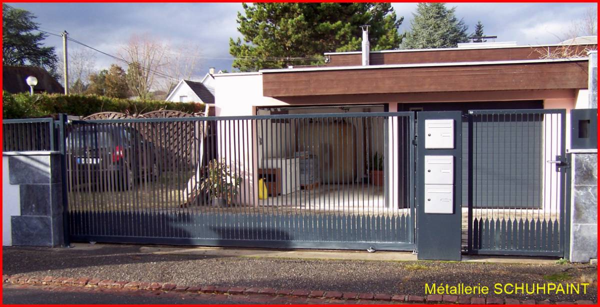 Portails et cloture exterieur Erstein 24