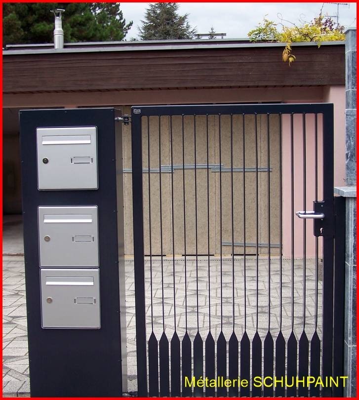 Portails et cloture exterieur Sélestat 25