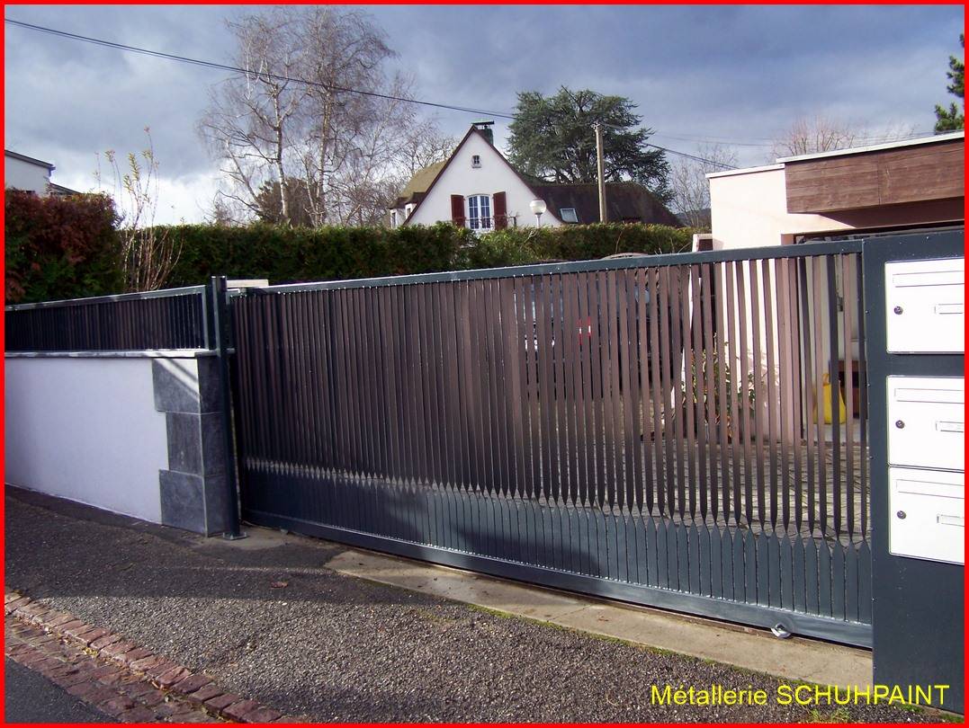 Portails et cloture exterieur Benfeld 23