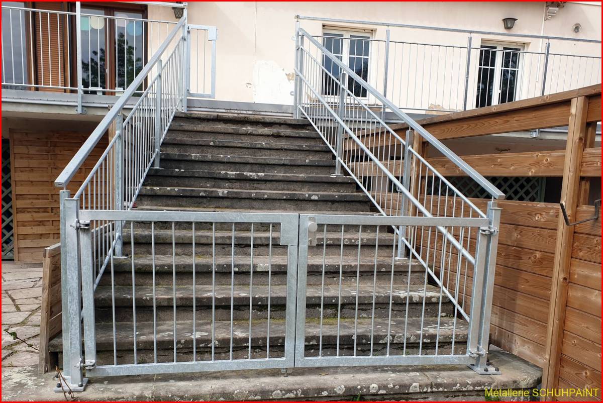 Rampe d&#8217;escalier Sainte-Marie-aux-Mines 62