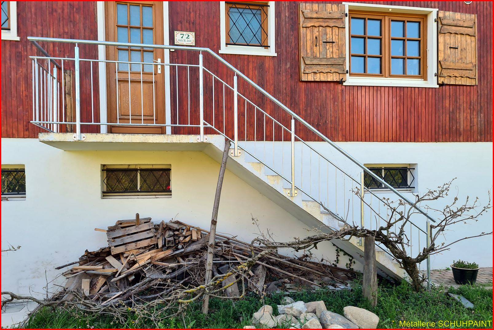 Rampe d&#8217;escalier Ribeauville 34