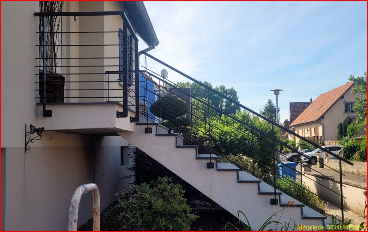 Rampe d&#8217;escalier Benfeld 28