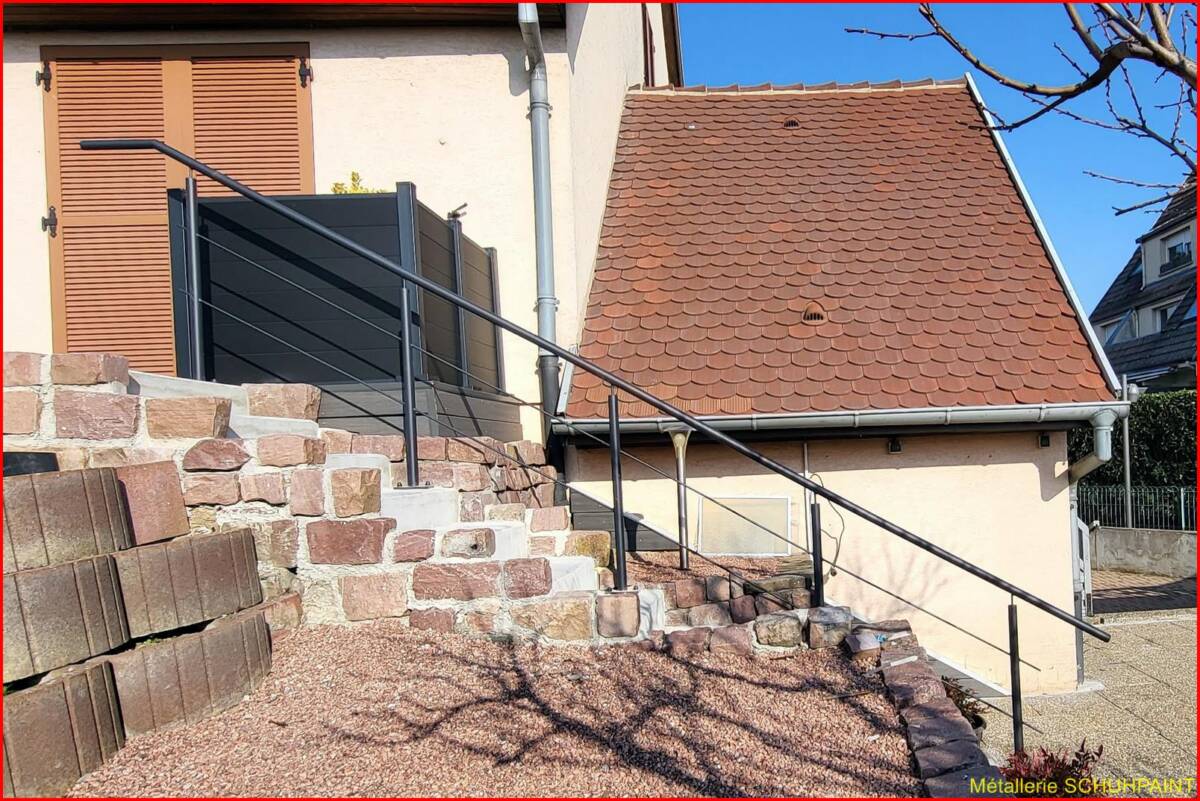 Rampe d&#8217;escalier Obernai 19