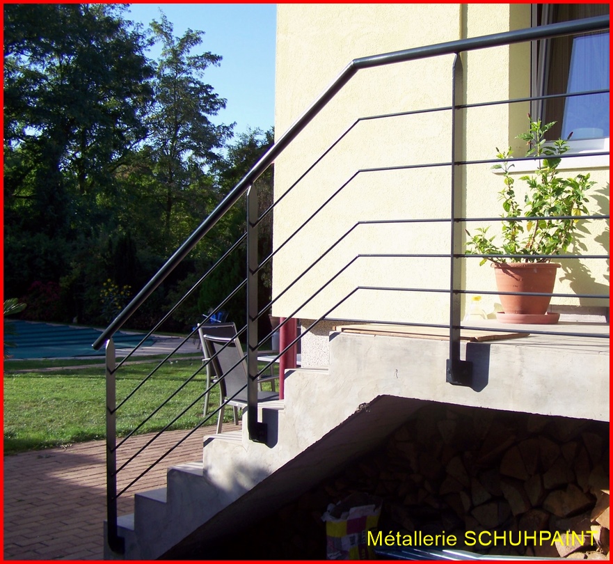 Rampe d&#8217;escalier Barr 123