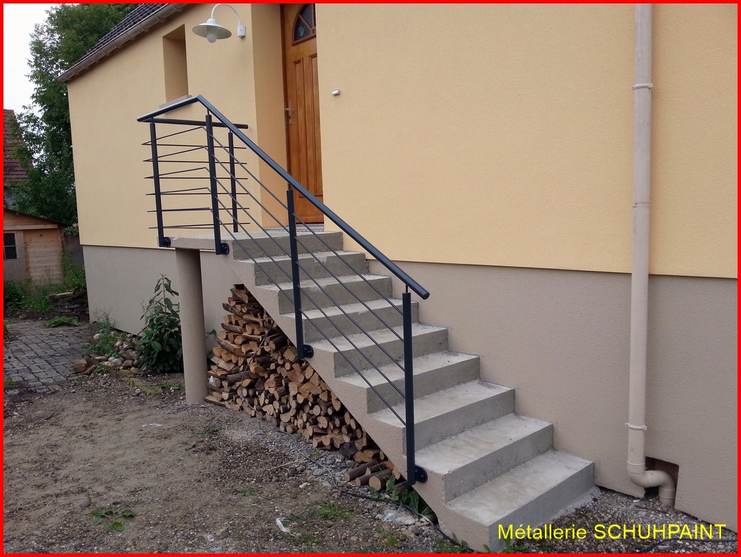 Rampe d&#8217;escalier Wintzenheim 113