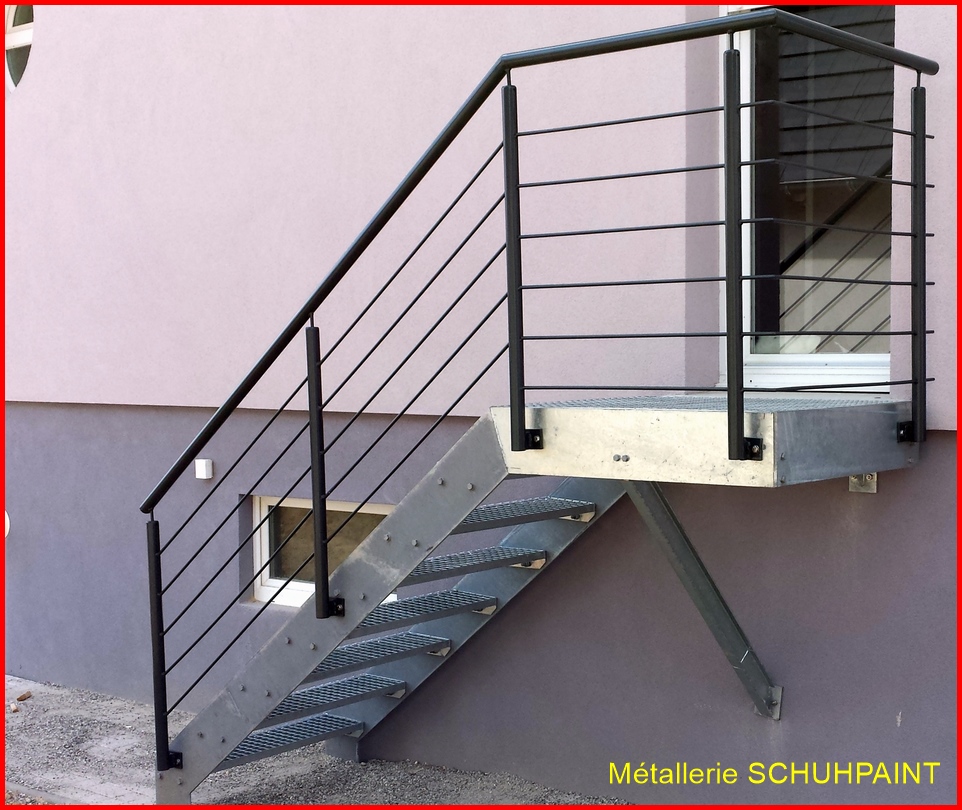 Rampe d&#8217;escalier Erstein 107