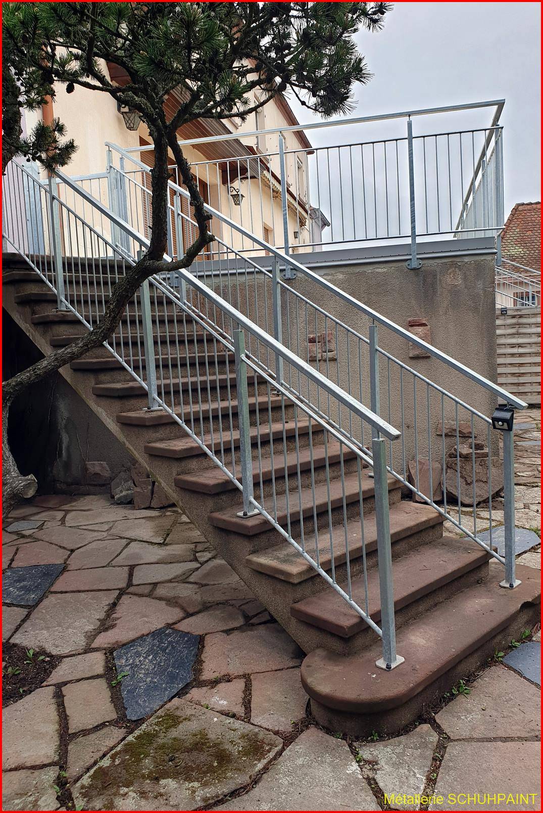 Rampe d&#8217;escalier Sélestat 61