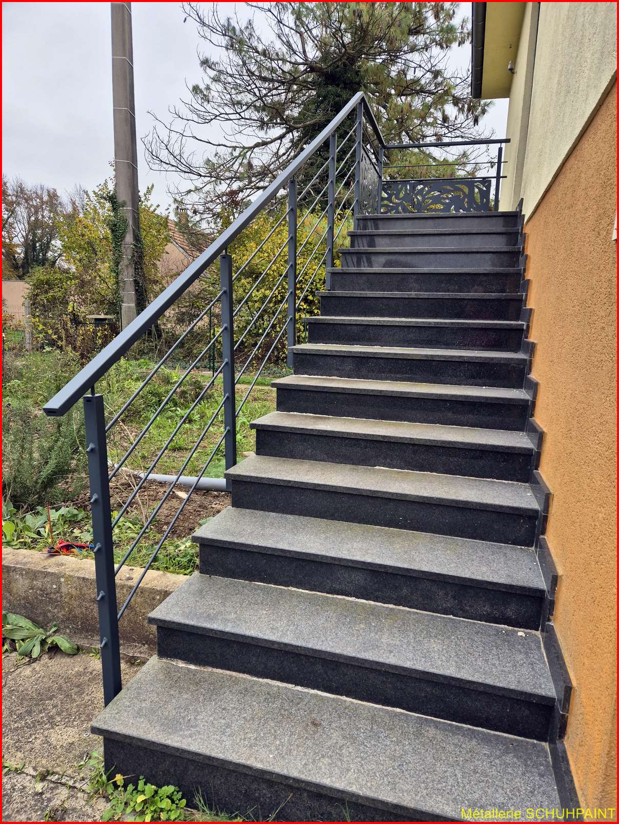 Rampe d&#8217;escalier Sainte-Marie-aux-Mines 2