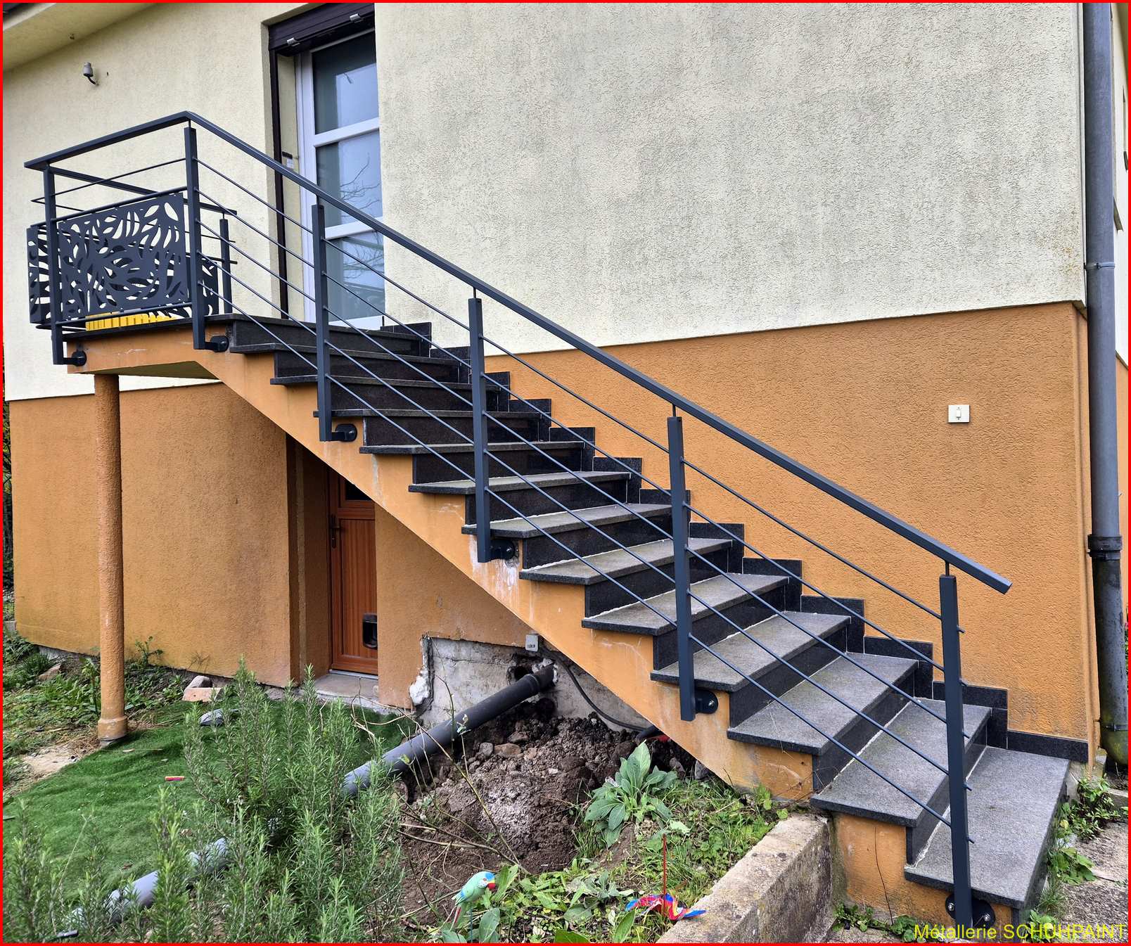 Rampe d&#8217;escalier Sélestat 1